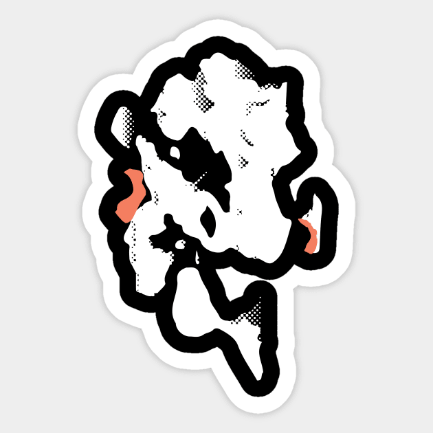 Painted Puppetry Sticker by Azzazzyn